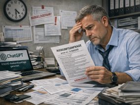 Auskunftsfalle Artikel 15 DSGVO: Warum eine Mail von ChatGPT Ihr Unternehmen teuer zu stehen kommen kann